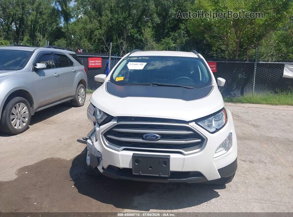 MAJ6S3GLXMC396258 2021 FORD ECOSPORT White Սարքավորումների վահանակի տեսք