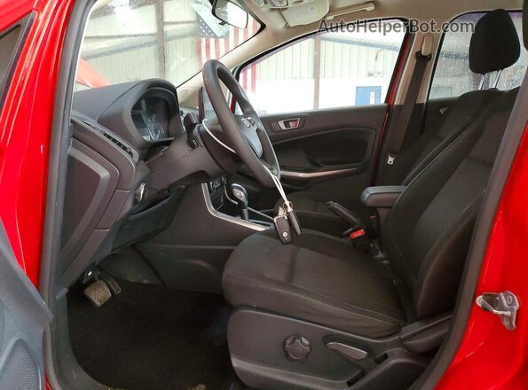 MAJ6S3GLXMC423216 2021 FORD ECOSPORT Red წინა სალონის ხედი