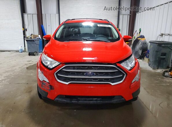 MAJ6S3GLXMC423216 2021 FORD ECOSPORT Red წინა ხედი