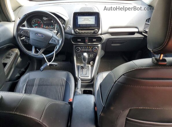 MAJ6S3JL0KC282131 2019 FORD ECOSPORT Black Vista del salpicadero