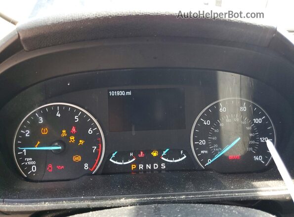 MAJ6S3JL0KC282131 2019 FORD ECOSPORT Black Vista del cuadro de instrumentos