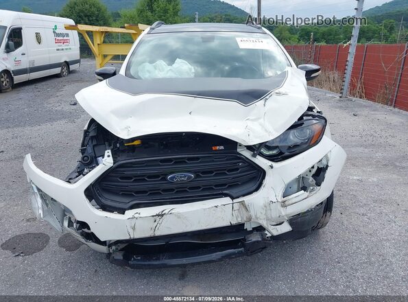 MAJ6S3JL0LC339218 2020 FORD ECOSPORT White წინა ხედი