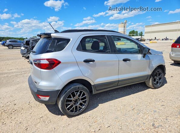 MAJ6S3JL0NC458275 2022 FORD ECOSPORT Silver Задня права чверть