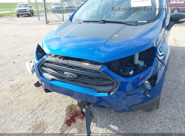 MAJ6S3JL1LC338837 2020 FORD ECOSPORT Blue წინა ხედი