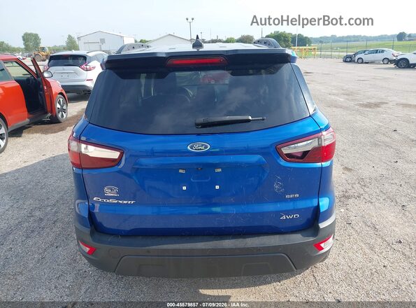 MAJ6S3JL1LC338837 2020 FORD ECOSPORT Blue 