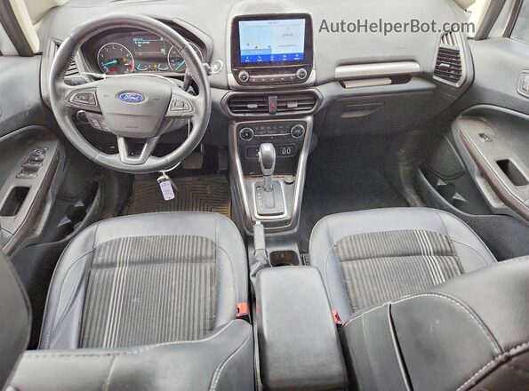 MAJ6S3JL2LC333789 2020 FORD ECOSPORT Silver Вид панелі приладів