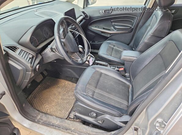 MAJ6S3JL2LC333789 2020 FORD ECOSPORT Silver Вид салону спереду