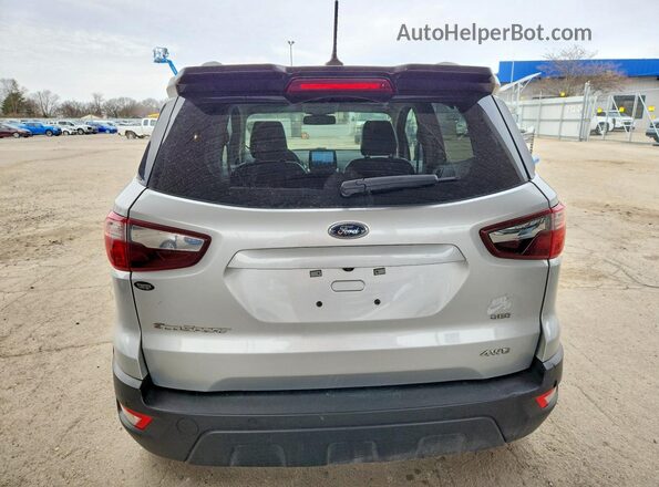 MAJ6S3JL2LC333789 2020 FORD ECOSPORT Silver Вид ззаду