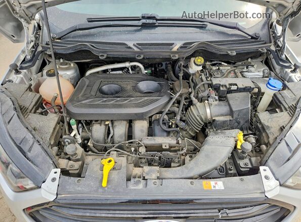 MAJ6S3JL2LC333789 2020 FORD ECOSPORT Silver Вид підкапотного простору
