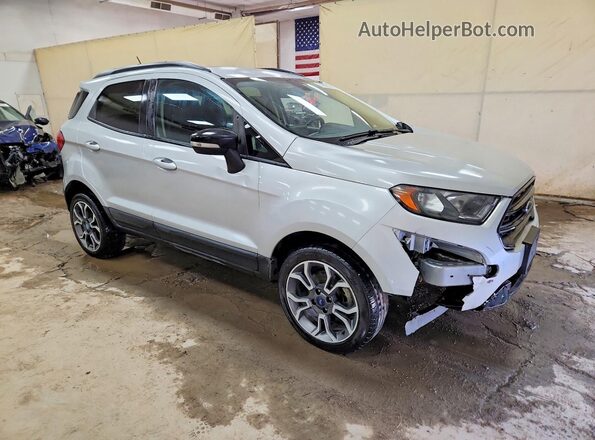MAJ6S3JL2LC343254 2020 FORD ECOSPORT Серебряный Передняя правая четверть