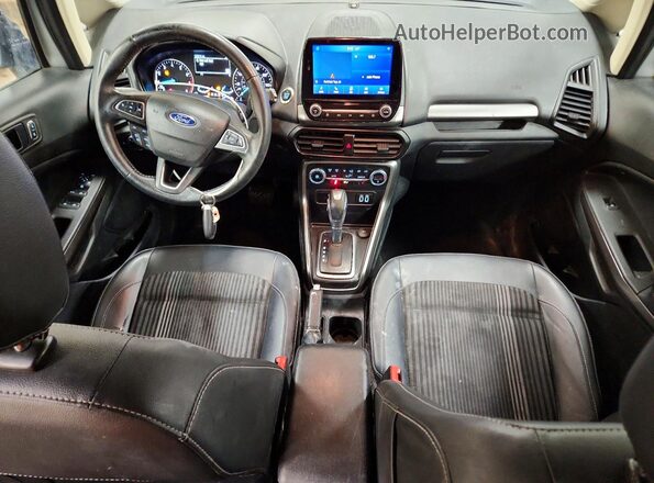 MAJ6S3JL2LC343254 2020 FORD ECOSPORT Серебряный Вид панели приборов