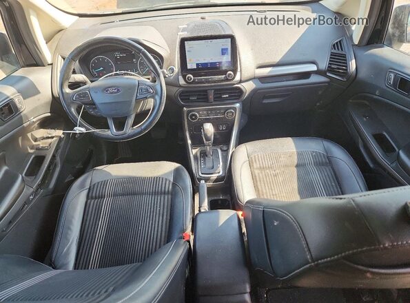 MAJ6S3JL2LC360555 2020 FORD ECOSPORT Black წინა პანელის ხედი