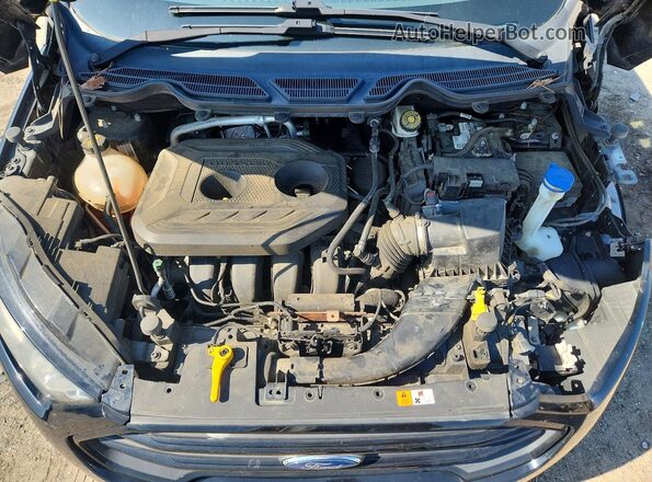 MAJ6S3JL2LC360555 2020 FORD ECOSPORT Black ძრავის განყოფილების ხედი
