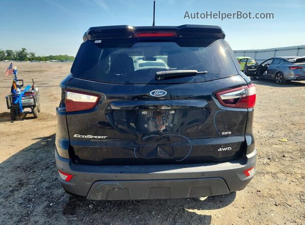 MAJ6S3JL2LC360555 2020 FORD ECOSPORT Black უკანა ხედი