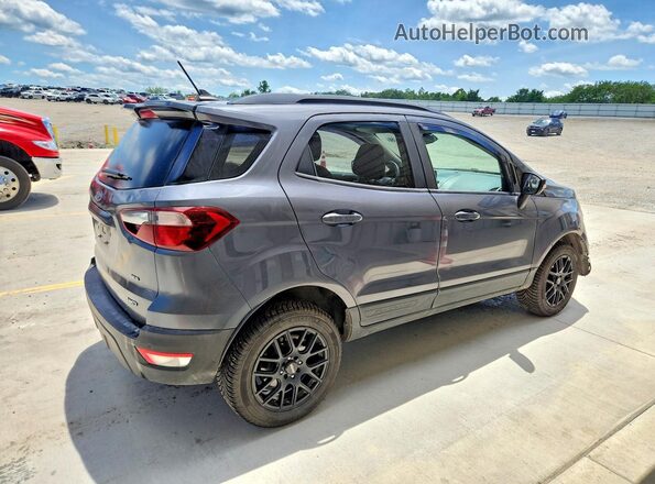 MAJ6S3JL3KC284150 2019 FORD ECOSPORT Gray Tył prawy