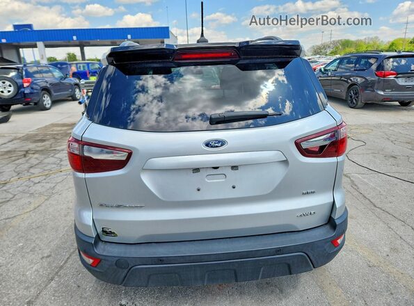 MAJ6S3JL3LC337804 2020 FORD ECOSPORT Silver უკანა ხედი