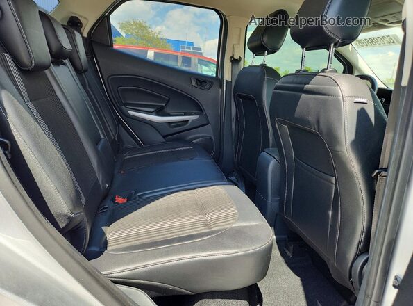 MAJ6S3JL3LC337804 2020 FORD ECOSPORT Silver უკანა სალონის ხედი