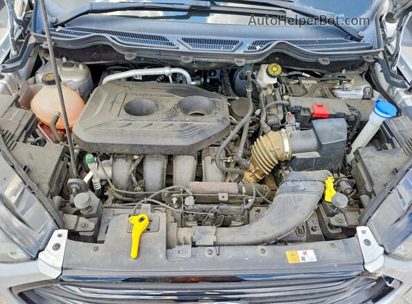 MAJ6S3JL3LC337804 2020 FORD ECOSPORT Silver ძრავის განყოფილების ხედი