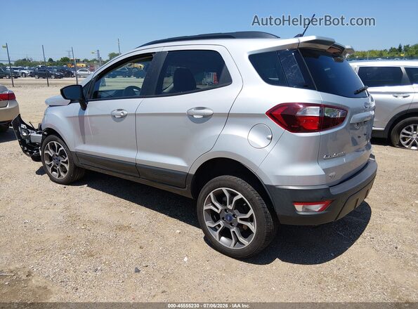MAJ6S3JL3LC343439 2020 FORD ECOSPORT Silver უკანა მარცხენა