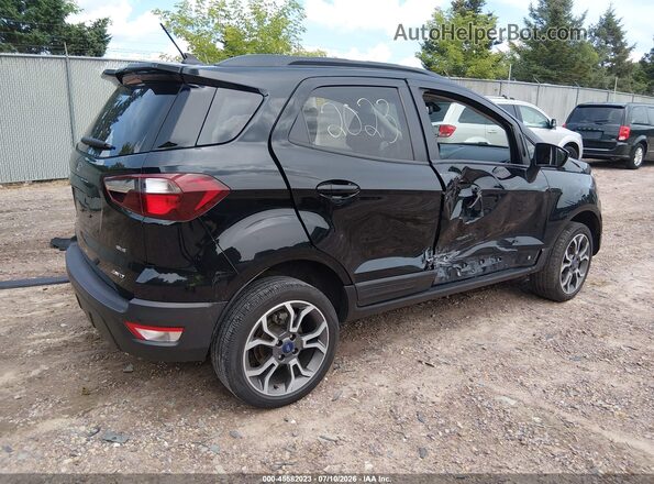 MAJ6S3JL3LC351783 2020 FORD ECOSPORT Black Задня права чверть