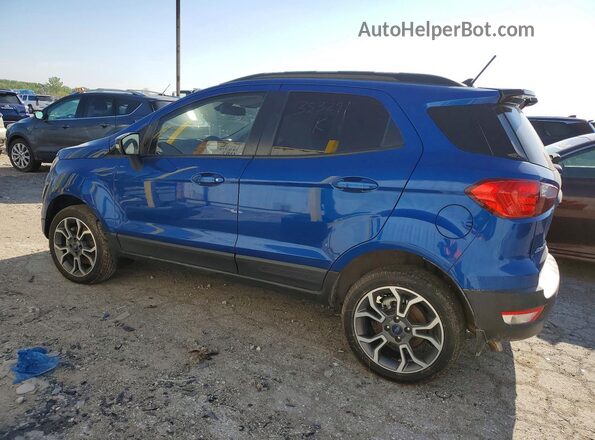 MAJ6S3JL3LC353291 2020 FORD ECOSPORT Blue Tył lewy
