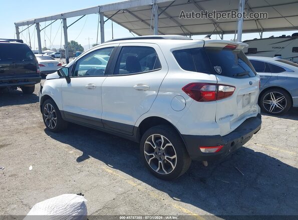 MAJ6S3JL4KC255031 2019 FORD ECOSPORT White Հետևի ձախ