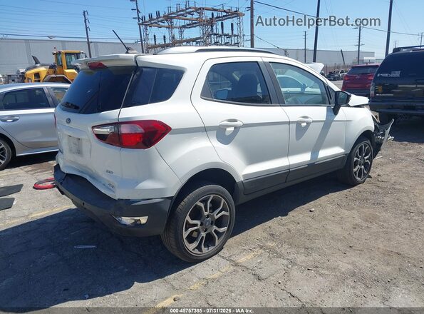 MAJ6S3JL4KC255031 2019 FORD ECOSPORT White Հետևի աջ