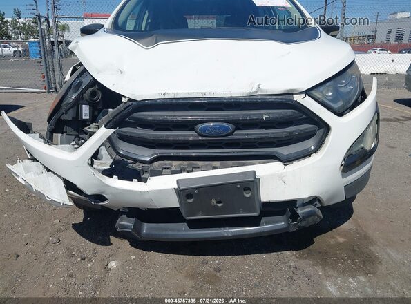 MAJ6S3JL4KC255031 2019 FORD ECOSPORT White Դիմացի տեսք