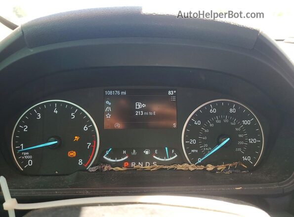 MAJ6S3JL4LC350335 2020 FORD ECOSPORT Charcoal Widok zestawu wskaźników