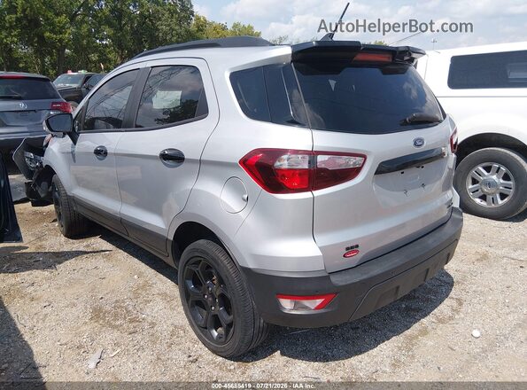 MAJ6S3JL4MC425102 2021 FORD ECOSPORT Silver Rear left