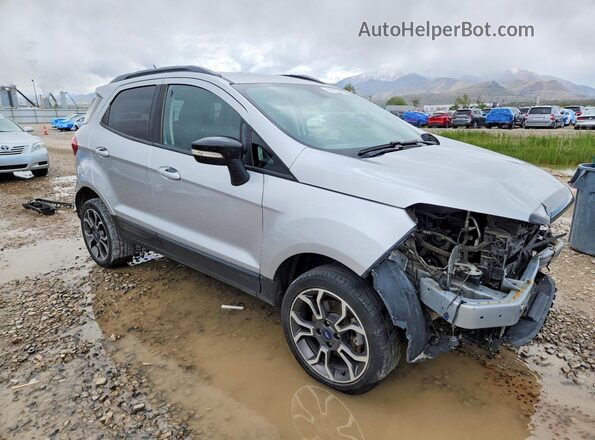 MAJ6S3JL5KC286921 2019 FORD ECOSPORT Серебряный Передняя правая четверть