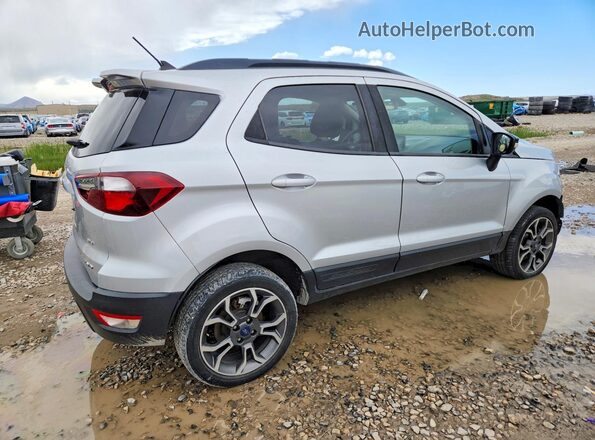 MAJ6S3JL5KC286921 2019 FORD ECOSPORT Серебряный Задняя правая четверть