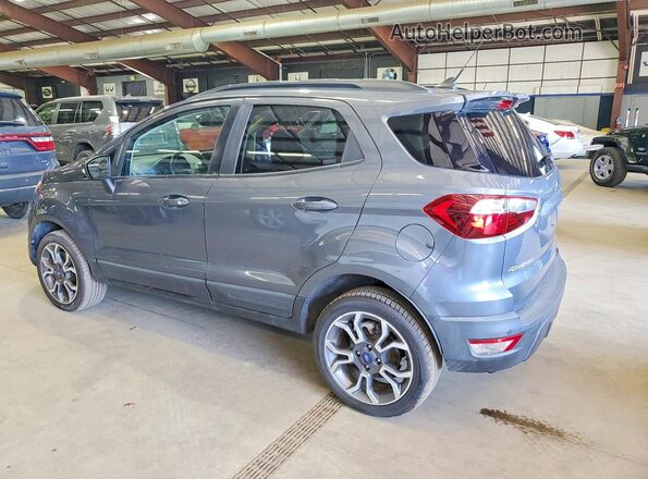 MAJ6S3JL5LC336248 2020 FORD ECOSPORT Серый Задняя левая четверть