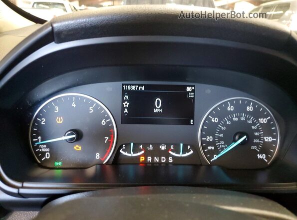 MAJ6S3JL5LC336248 2020 FORD ECOSPORT Серый Вид щитка приборов