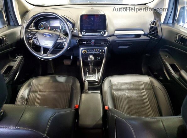 MAJ6S3JL5LC336248 2020 FORD ECOSPORT Серый Вид панели приборов