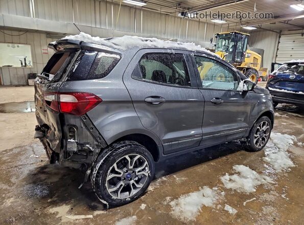MAJ6S3JL5LC346066 2020 FORD ECOSPORT Gray Задня права чверть