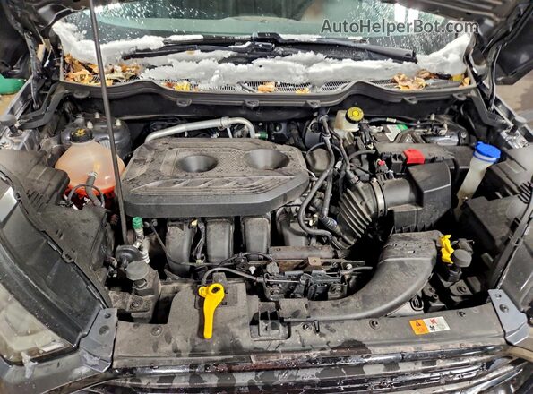 MAJ6S3JL5LC346066 2020 FORD ECOSPORT Gray Вид підкапотного простору
