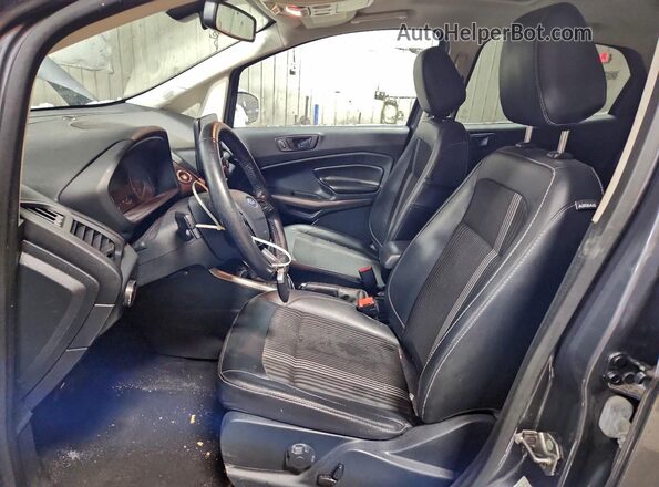 MAJ6S3JL5LC346066 2020 FORD ECOSPORT Gray Вид салону спереду