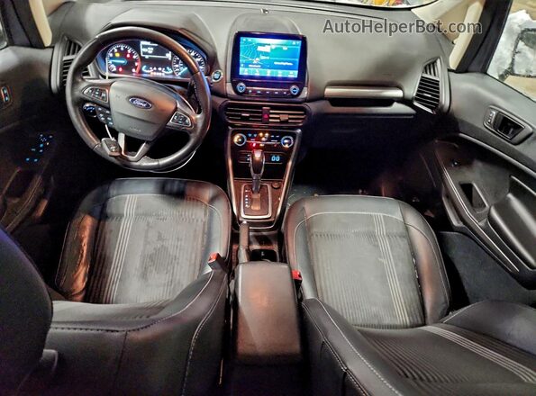 MAJ6S3JL5LC346066 2020 FORD ECOSPORT Gray Вид панелі приладів