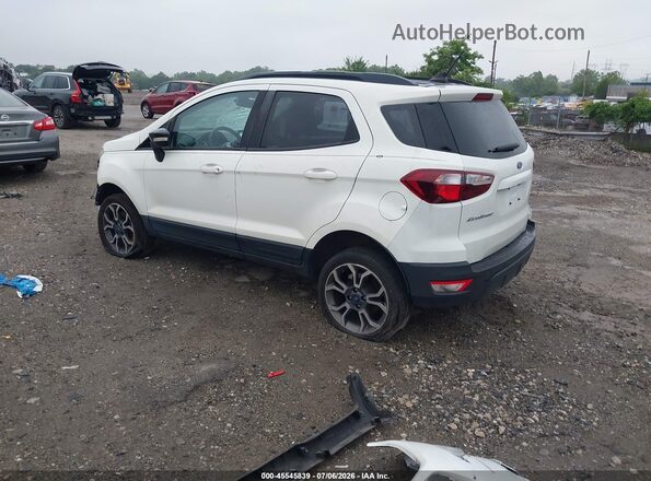 MAJ6S3JL6KC282358 2019 FORD ECOSPORT Белый Задняя левая четверть