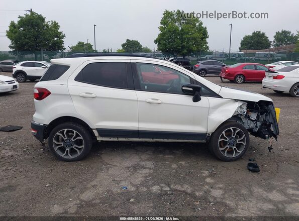 MAJ6S3JL6KC282358 2019 FORD ECOSPORT Белый Вид задней части салона
