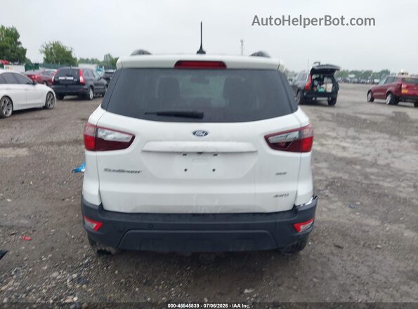 MAJ6S3JL6KC282358 2019 FORD ECOSPORT Белый 