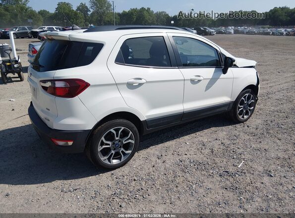 MAJ6S3JL6LC357268 2020 FORD ECOSPORT White Trasero derecho