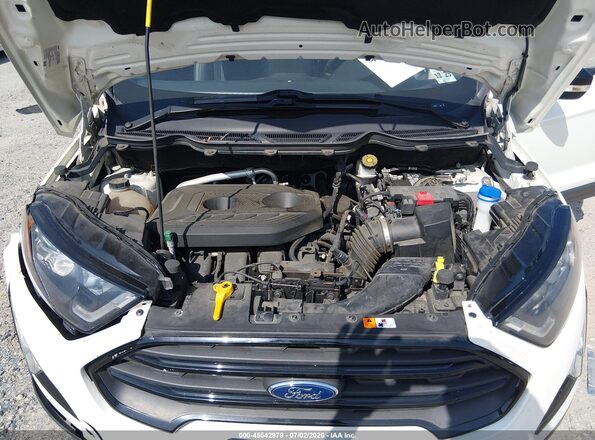 MAJ6S3JL6LC357268 2020 FORD ECOSPORT White Vista trasera