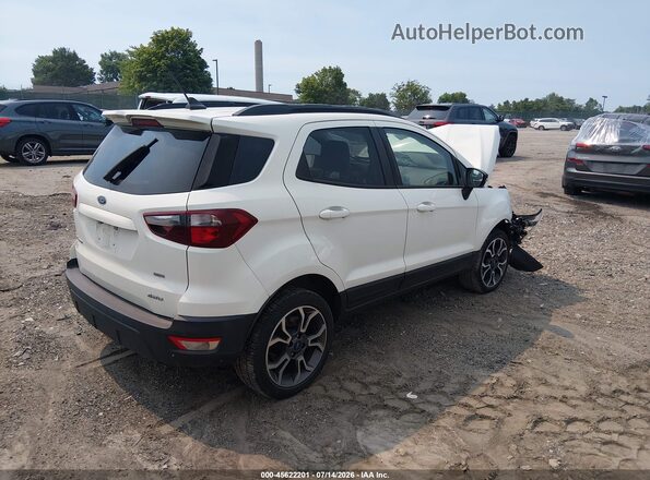MAJ6S3JL8KC306613 2019 FORD ECOSPORT White Trasero derecho