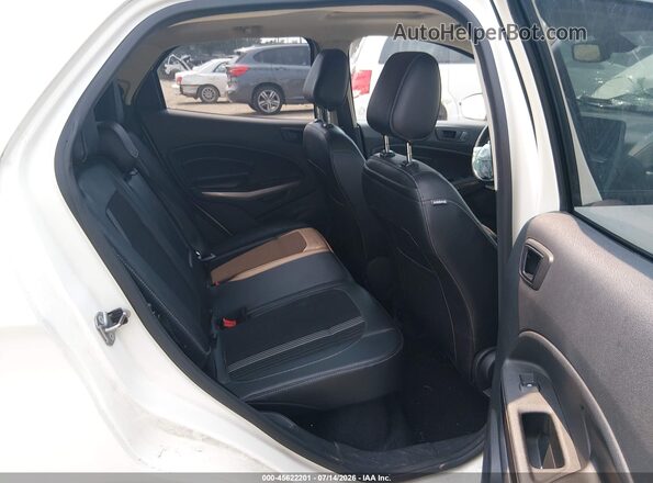 MAJ6S3JL8KC306613 2019 FORD ECOSPORT White Vista de la etiqueta del VIN