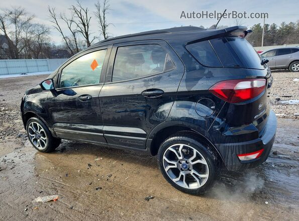 MAJ6S3JL8LC361886 2020 FORD ECOSPORT Черный Задняя левая четверть
