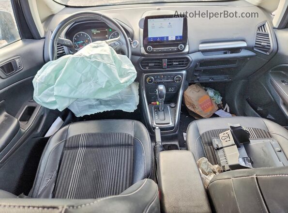 MAJ6S3JL8LC361886 2020 FORD ECOSPORT Черный Вид панели приборов