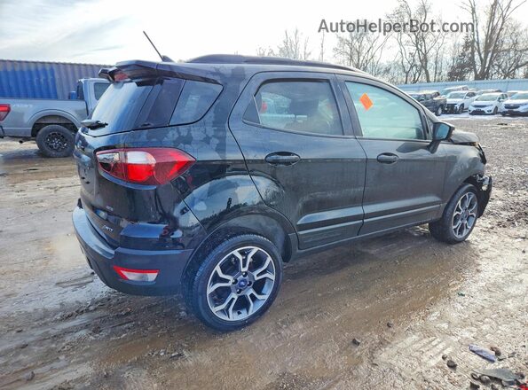 MAJ6S3JL8LC361886 2020 FORD ECOSPORT Черный Задняя правая четверть