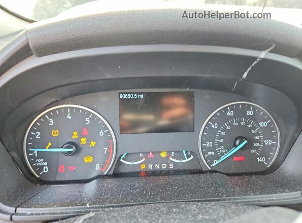 MAJ6S3JL8LC361886 2020 FORD ECOSPORT Черный Вид щитка приборов